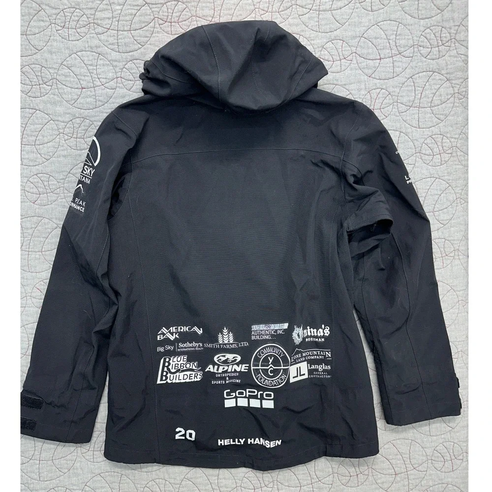 Helly Hansen Shell Jacket Black Junior Springbok / Kids 16